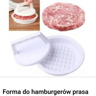 Forma do hamburgerów plastikowa