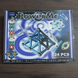 Klocki magnetyczne PowerMc 124 el.