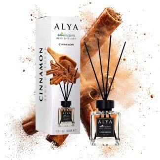 Alya patyczki zapachowe Nature's Scents Cinnamon o zapachu cynamonu 100ml